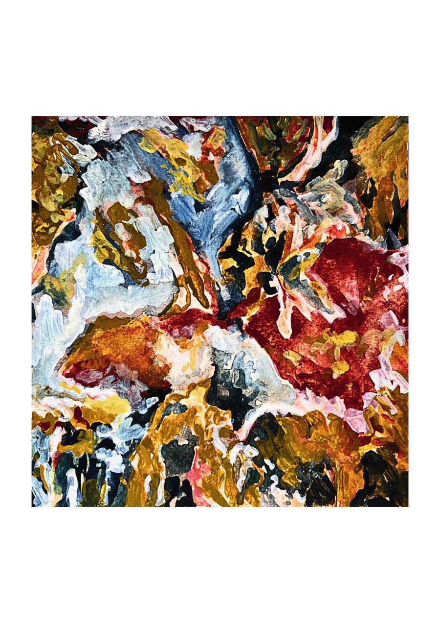 Intertidal Zone, abstract painting
